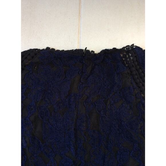 Cupcakes & Cashmere Romper Cally Moon Shadow Crochet Lace - Picture 11 of 12